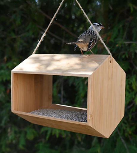 [10146084] PINEBUSH MIXED SEED BAMBOO FLY IN FEEDER 10x7.5"