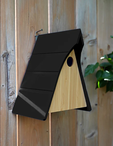 [10146096] PINEBUSH BAMBOO LOFT BIRD HOUSE