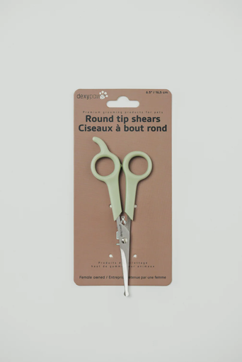 [10147124] DEXYPAWS ROUND TIP SHEARS 6.5"
