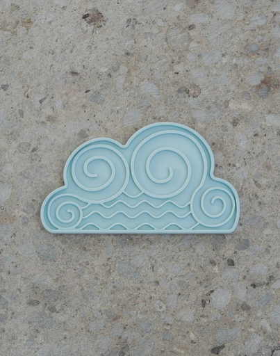 [10147130] DEXYPAWS ENRICHMENT LICK MAT CLOUD SKY BLUE