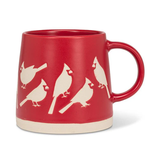 [10147666] ABBOTT WIDE BASE MUG W/CARDINALS 14OZ
