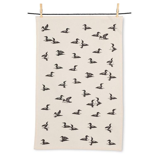 [10147674] ABBOTT LOONS KITCHEN TOWEL 18X28"L