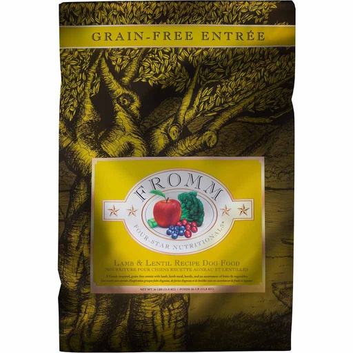 [10002520] FROMM DOG 4STAR GF LAMB & LENTIL 11.8KG