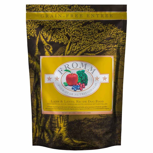 [10002524] FROMM DOG 4STAR GF LAMB & LENTIL 1.8KG