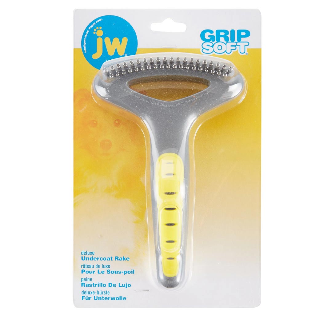 JW GRIP SOFT UNDERCOAT RAKE DOUBLE ROW | MB PetBarn