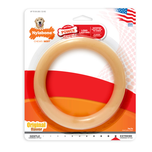 [10012502] DR - NYLABONE POWER CHEW RING ORIGINAL GIANT