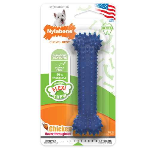 [10012540] NYLABONE DENTAL MODERATE CHEW CHICKEN REGULAR