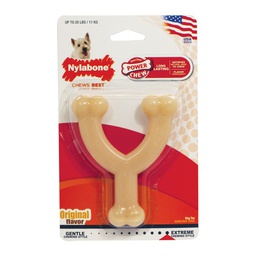 [10012706] NYLABONE POWER CHEW WISHBONE ORIGINAL REGULAR
