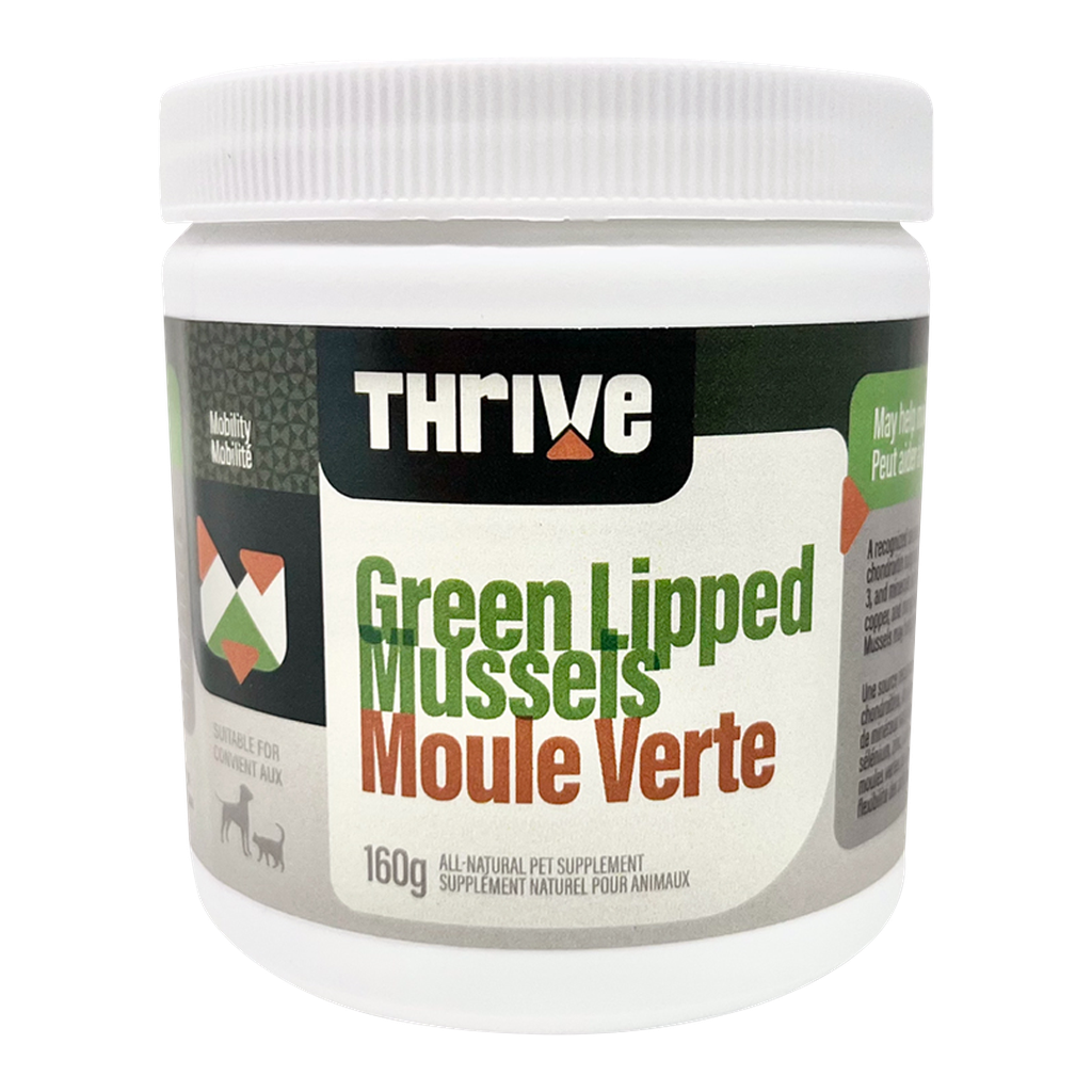 BCR THRIVE GREEN LIPPED MUSSELS 160G