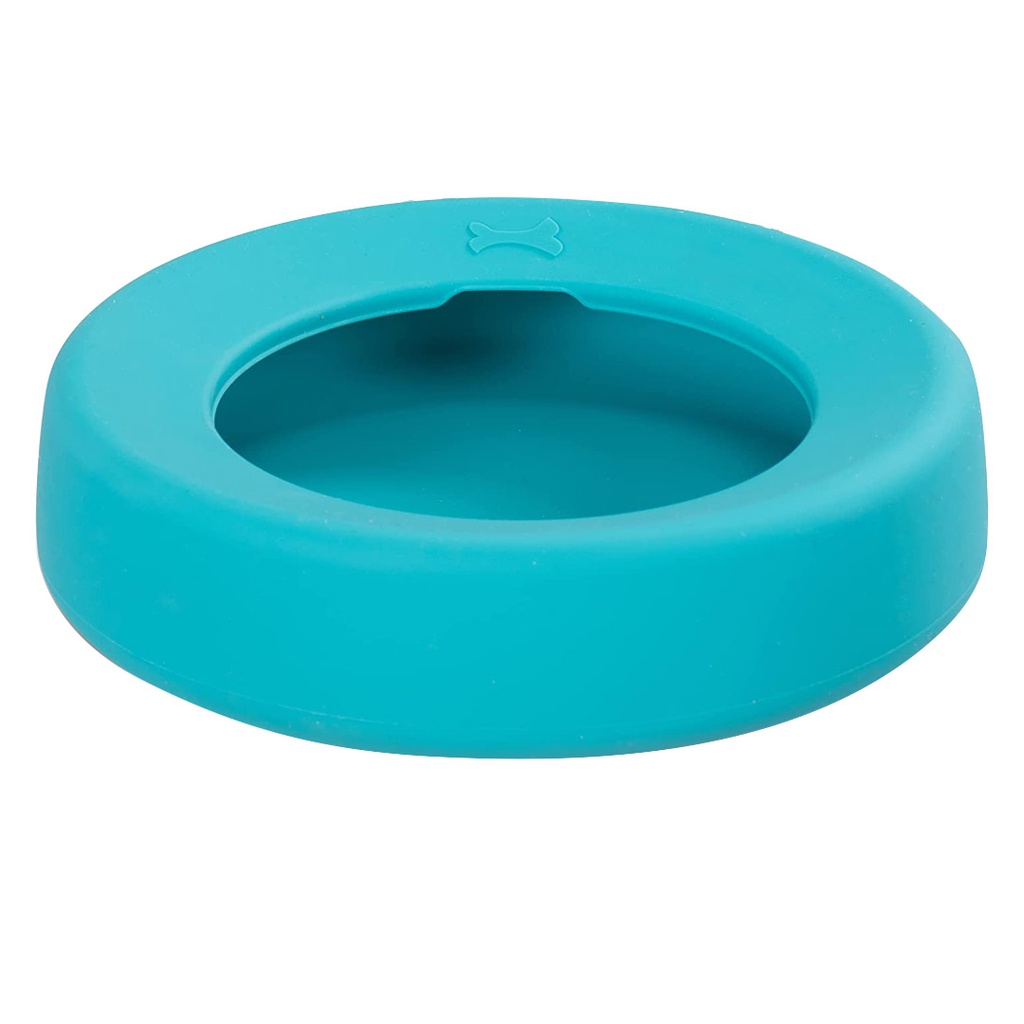 DMB - MESSY MUTTS SILICONE NON-SPILL BOWL BLUE