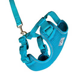 [15-891933] RC PET ADVENTURE KITTY HARNESS SM TEAL