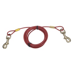 [144-517594] DMB - COASTAL TITAN HEAVY CABLE DOG TIE OUT 10'