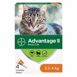 [154-091819] ADVANTAGE II CAT 4 DOSE 2.3 KG-4 KG