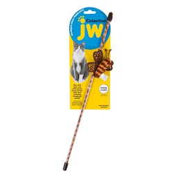 [152-710899] JW PET CATACTION BUTTERFLY WAND