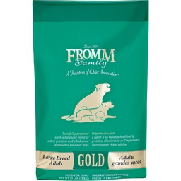 [136-115310] FROMM DOG GOLD LARGE BREED ADULT 13.61KG (GREEN)