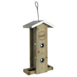 [166-007919] WILD WINGS WEATHERED GALVANIZED VERTICAL HOPPER