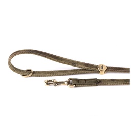 [144-277176] MY FAMILY WEST POINT LEASH MILITARY GRN